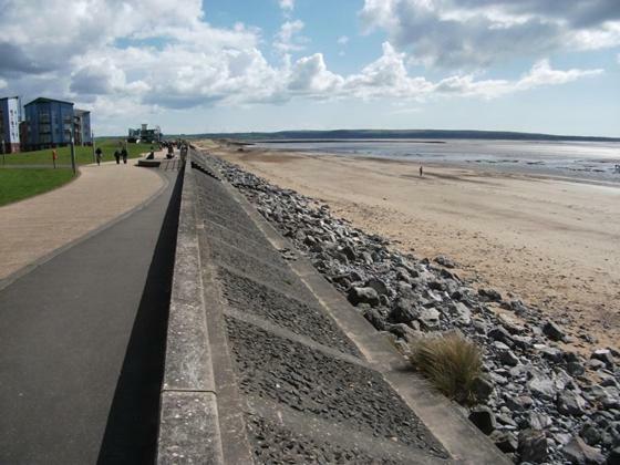Beach Front Ground Floor Apartment Llanelli Exterior foto